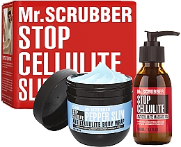 Set - Mr.Scrubber Stop Cellulite Massage Cold Pepper Slim (cr/cold/250g + oil/100ml) — Bild N1