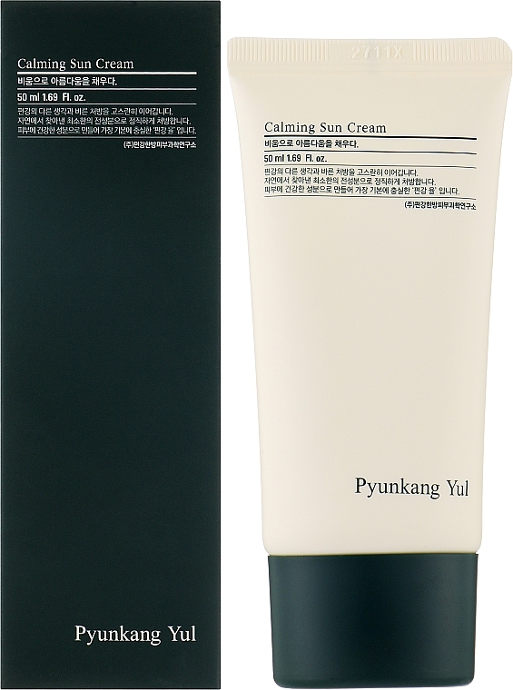 Beruhigende Sonnenschutzcreme - Pyunkang Yul Calming Sun Cream SPF 50+ PA++ — Bild N2