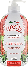 Flüssigseife mit Aloe Vera - Parisienne Italia Fiorile Aloe Vera Liquid Soap — Bild N1