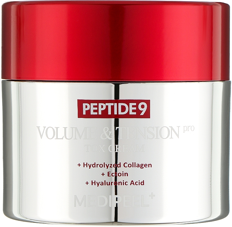 Peptidcreme mit Matrixyl gegen Falten - MEDIPEEL Peptide 9 Volume & Tension Tox Cream Pro  — Bild N1