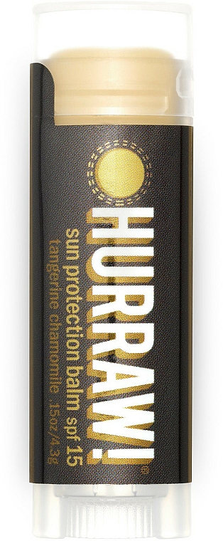 Sonnenschützender Lippenbalsam SPF 15 - Hurraw! Sun Protection Lip Balm SPF15 Limited Edition — Bild N1