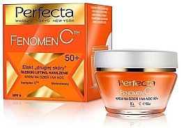 Düfte, Parfümerie und Kosmetik Feuchtigkeitsspendende Liftingcreme für das Gesicht mit Phytohormonen - Perfecta Fenomen C 50+ Cream