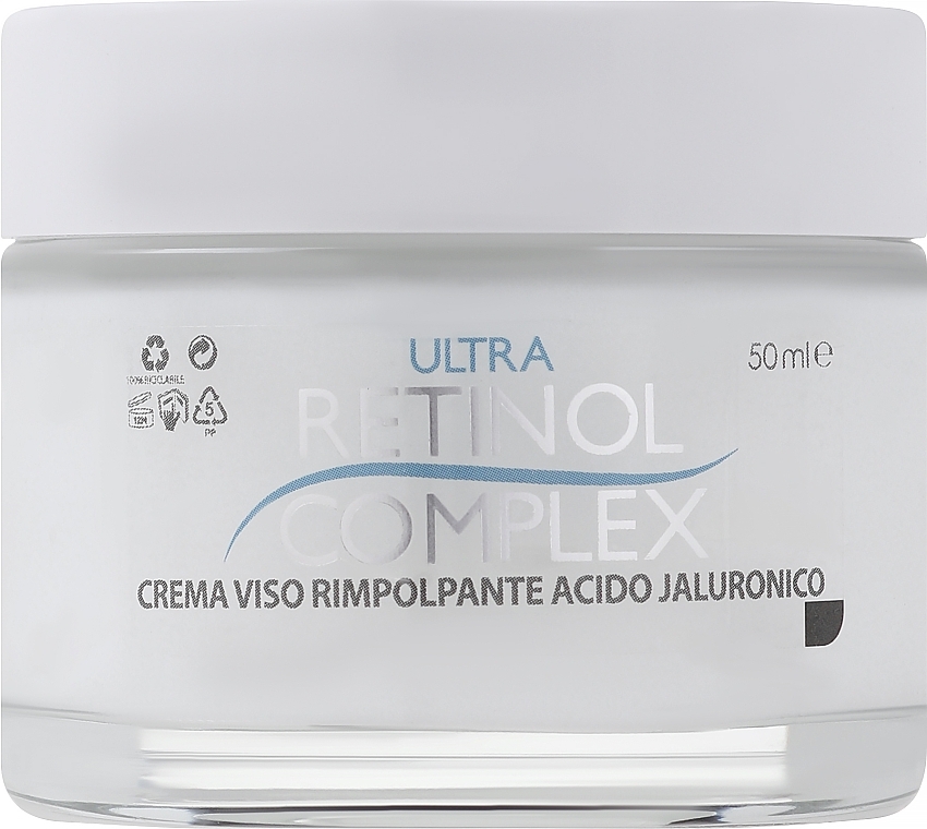 Lifting-Gesichtscreme mit Hyaluronsäure - Retinol Complex Ultra Lift Plumping Face Cream With Hyaluronic Acid — Bild N1