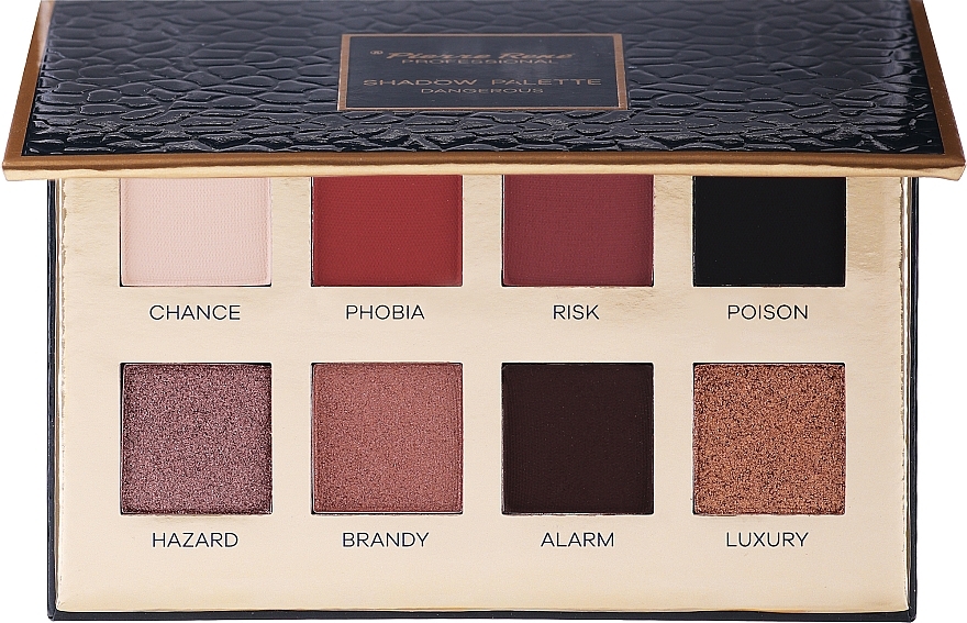 Lidschatten-Palette - Pierre Rene Professional Shadow Palette Dangerous  — Bild N1