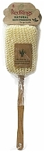 Düfte, Parfümerie und Kosmetik Schwamm mit Holzgriff aus Sisal-Agave - RedRings Sisal Sponge Wooden Handle