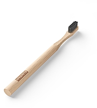 Zahnbürste aus Bambus mit Aktivkohle ASCH01 - Kumpan Bamboo Charcoal Toothbrush — Bild N2