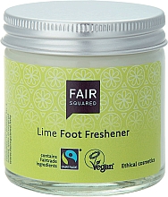 Düfte, Parfümerie und Kosmetik Erfrischende Fußcreme Limette - Fair Squared Lime Foot Freshener