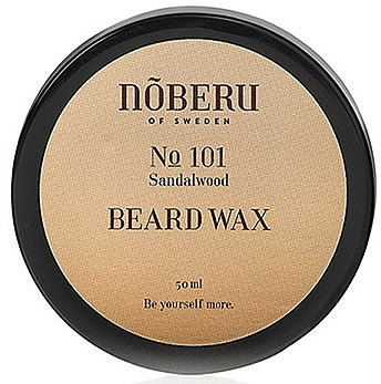 Bartwachs - Noberu Of Sweden №101 Sandalwood Beard Wax — Bild N1