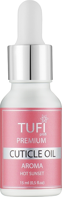 Nagelhautöl heißer Sonnenuntergang - Tufi Profi Premium Aroma — Bild N1