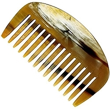 Düfte, Parfümerie und Kosmetik Entwirrungskamm 10 cm - Golddachs Horn Afro Comb