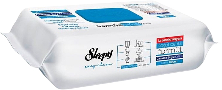 Feuchttücher mit aufhellender Wirkung 100 St. - Sleepy Easy Clean — Bild N1