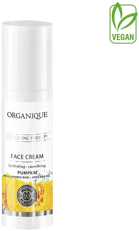 Feuchtigkeitsspendende und glättende Gesichtscreme - Organique Hydrating Therapy Face Cream — Bild N3
