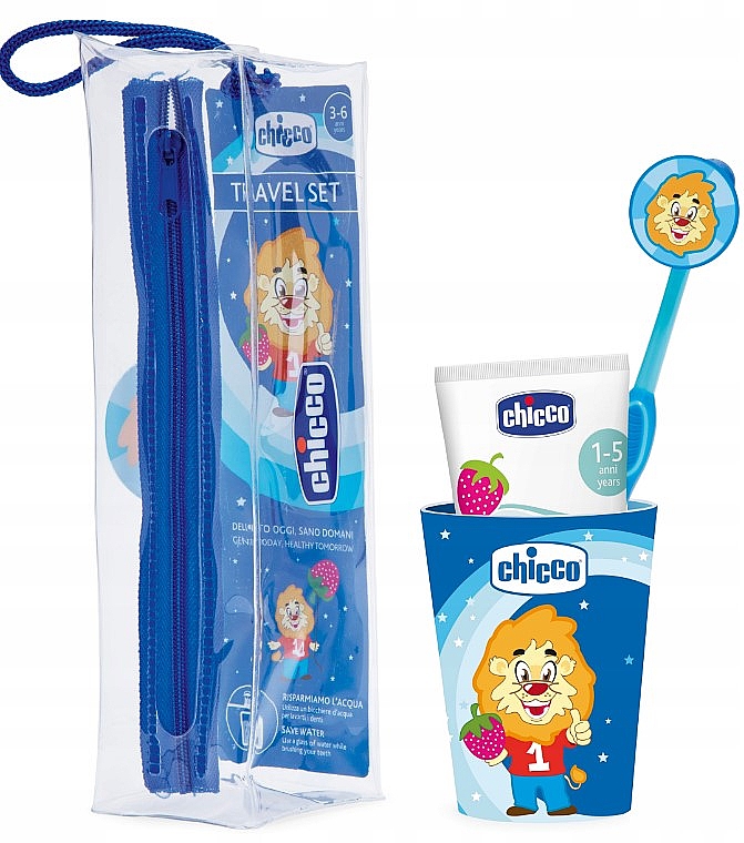Mundpflegeset blau - Chicco Blue Oral Hygiene Set — Bild N1