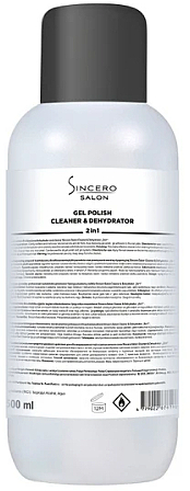 2in1 Professioneller Entfetter und Klebstoffentferner mit doppelter Wirkung - Sincero Salon Cleaner & Dehydrator 2in1 — Bild N1