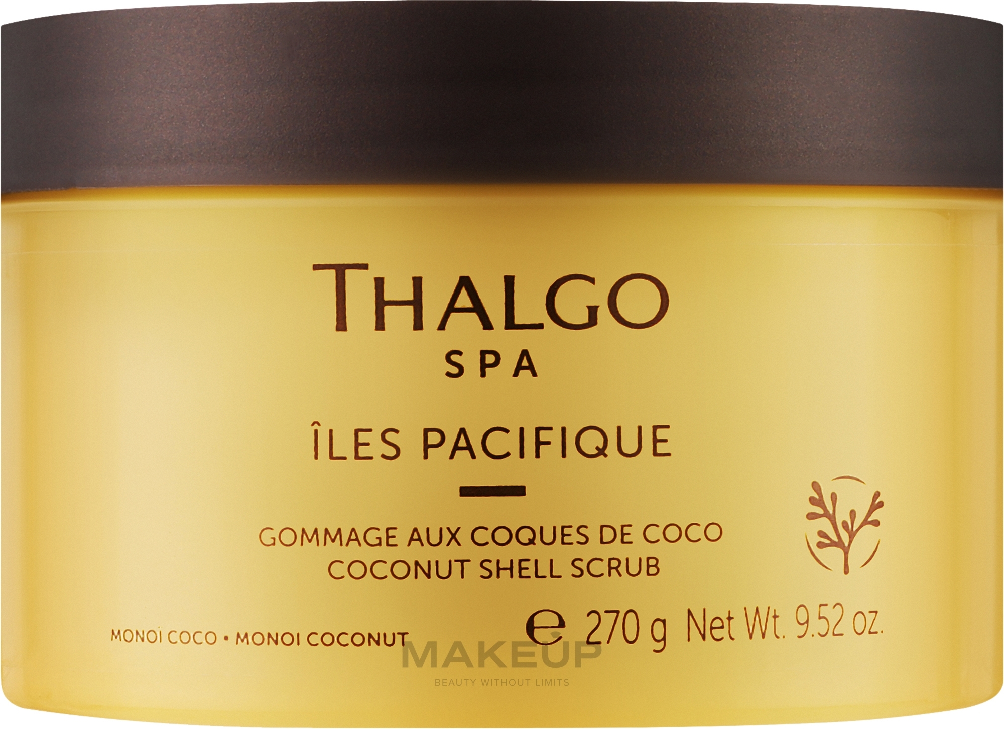 Körperpeeling mit Kokosnussschalen - Thalgo Spa Coconut Shell Scrub — Bild 270 g