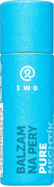 Two Cosmetics Pure Lip Balm  - Lippenbalsam mit Bienenwachs  — Bild N1