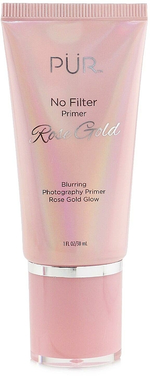 Gesichtsprimer - Pur No Filter Blurring Photography Primer Rose Gold Glow — Bild N1