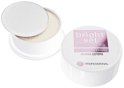 Schimmernder Gesichtspuder - Bell Professional Bright Set Loose Powder — Bild N1