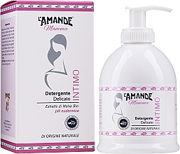 Mildes Intimwaschgel für werdende Mütter mit Malvenextrakt - L'Amande Mamma Mallow Bio Intimate Wash — Bild N2