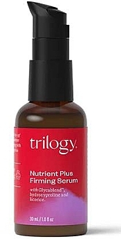 Straffendes Gesichtsserum - Trilogy Nutrient Plus Firming Serum — Bild N1