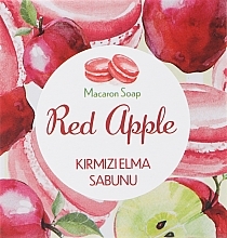 Düfte, Parfümerie und Kosmetik Seife Roter Apfel - Thalia Red Apple Macaron Soap