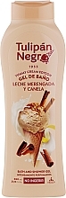 Bade- und Duschgel mit Zimtduft - Tulipan Negro Yummy Cream Edition Milk Meringue & Cinnamon Bath And Shower Gel  — Bild N1