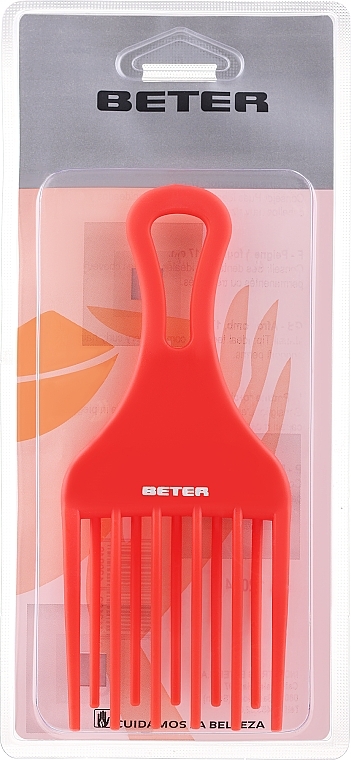 Lockenkamm rot 17 cm - Beter Beauty Care  — Bild N1