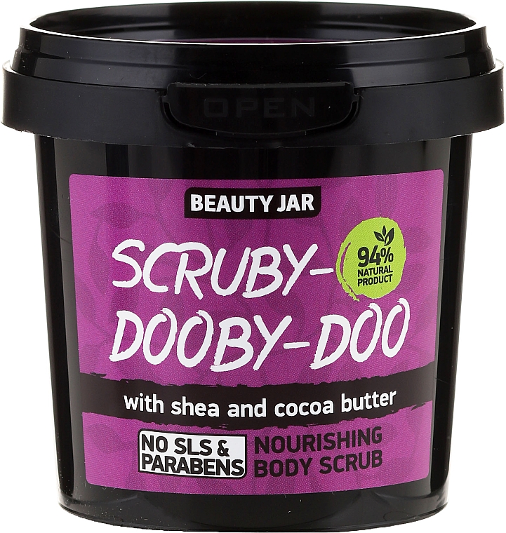 Körperpeeling mit Shea- und Kakaobutter - Beauty Jar Scruby-Dooby-Doo Nourishing Body Scrub — Bild N1