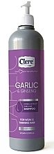 Düfte, Parfümerie und Kosmetik Shampoo für feines Haar mit Knoblauch und Ginseng - Clere Garlic & Ginseng Shampoo