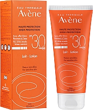 Sonnenschutzlotion für empfindlice Haut SPF 30 - Avene High Protection Lait-Lotion SPF30 — Bild N2