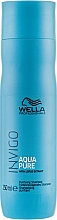 Erfrischendes Shampoo für empfindliche und gereizte Kopfhaut mit Lotusextrakt - Wella Professionals Invigo Aqua Pure Shampoo — Bild N1