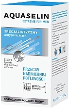 Deo Roll-on Antitranspirant gegen übermäßiges Schwitzen - Aquaselin Extreme For Men — Foto N4