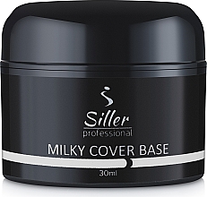 Düfte, Parfümerie und Kosmetik Camouflage-Basis für Nagellack 30 ml - Siller Professional Base Cover Milky