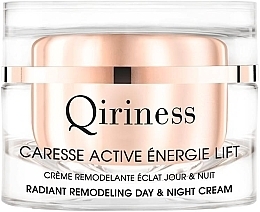 Revitalisierende Creme für Energie und Glanz - Qiriness Caresse Active Energie Lift Radiant Remodeling Day & Night Cream — Bild N1