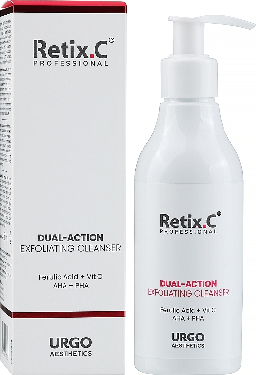 Peeling-Emulsion für das Gesicht - Retix.C Dual-Action Exfoliating Cleancer — Bild N2