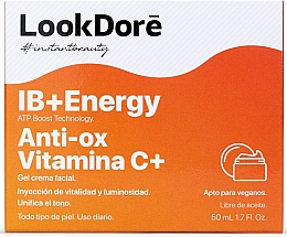 Creme-Fluid für das Gesicht - LookDore IB+Enrgy nti-Ox Vitamin C Gel Cream — Bild N2