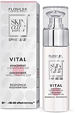Gesichtspflegeset - Floslek Skin Care Expert Vital (Gesichtscreme 10.5g + Gesichtskonzentrat 30ml) — Bild N2