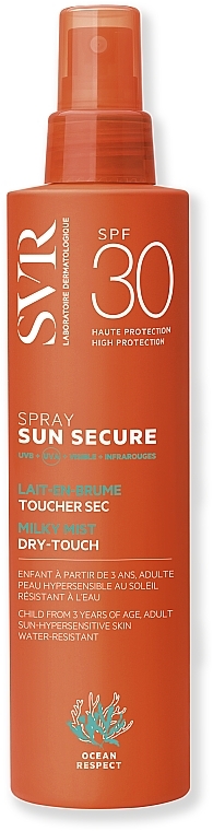 Sonnenschutzspray-Milch für Gesicht und Körper SPF 30 - SVR Sun Secure Spray Milky Mist SPF30 — Bild N1