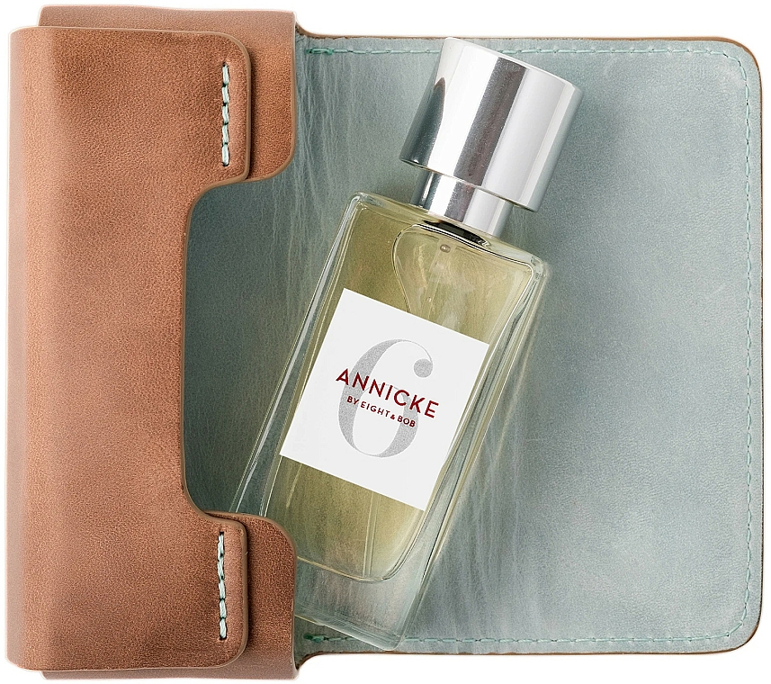 Parfum-Etui braun-grau - Eight & Bob Brown Grey Leather — Bild N2