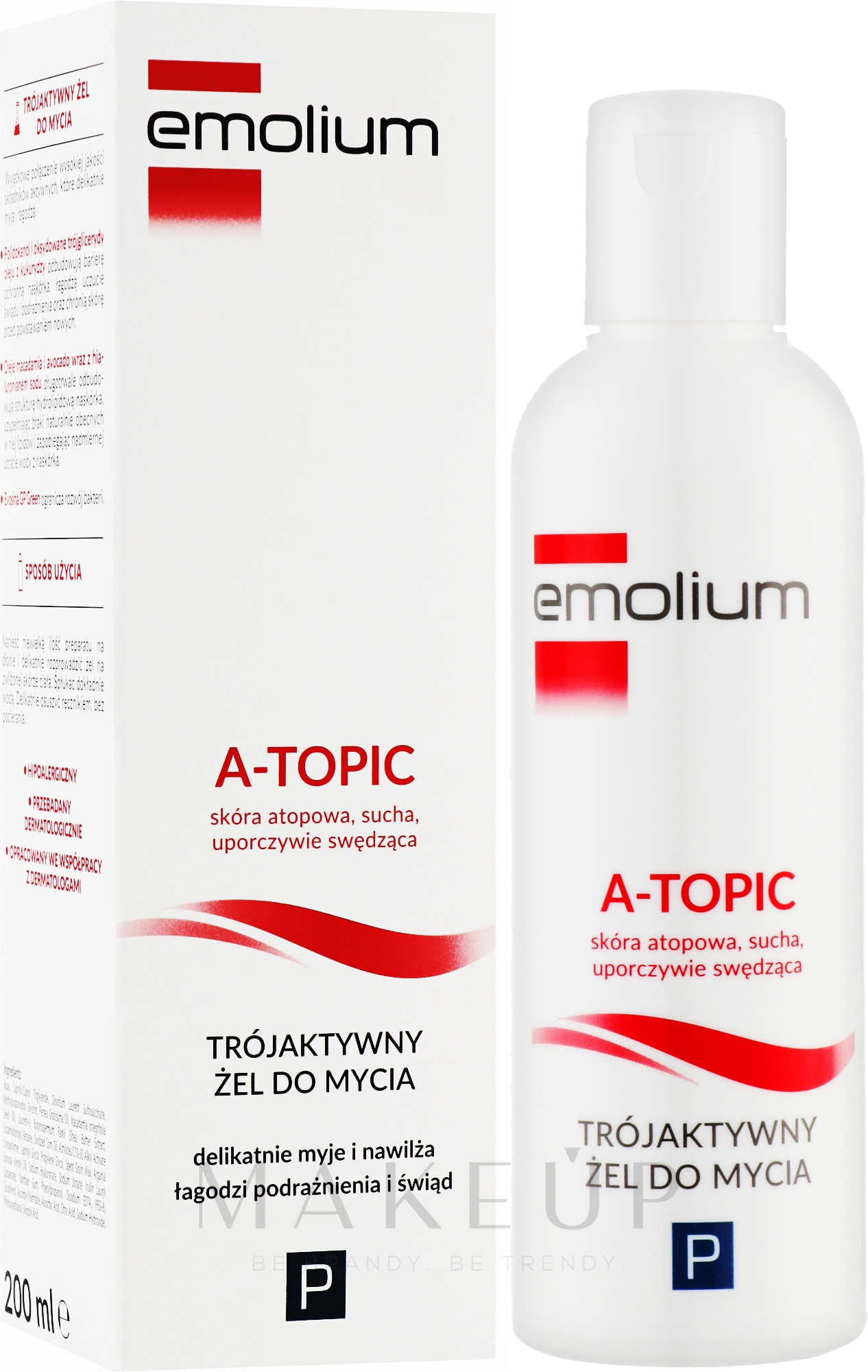 Reinigungsgel - Emolium A-Topic — Bild 200 ml