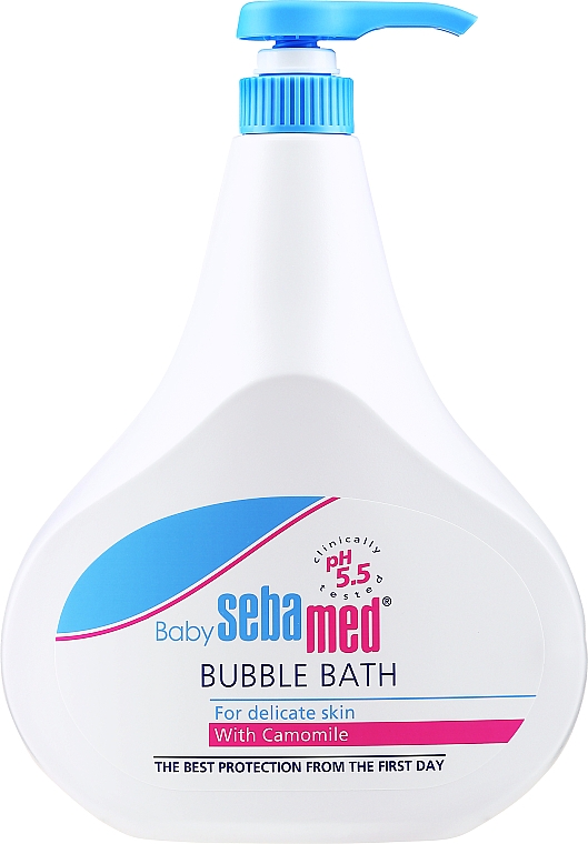 Sanfter und feuchtigkeitsspendender Badeschaum für KInder - Sebamed Baby Bubble Bath — Bild N3