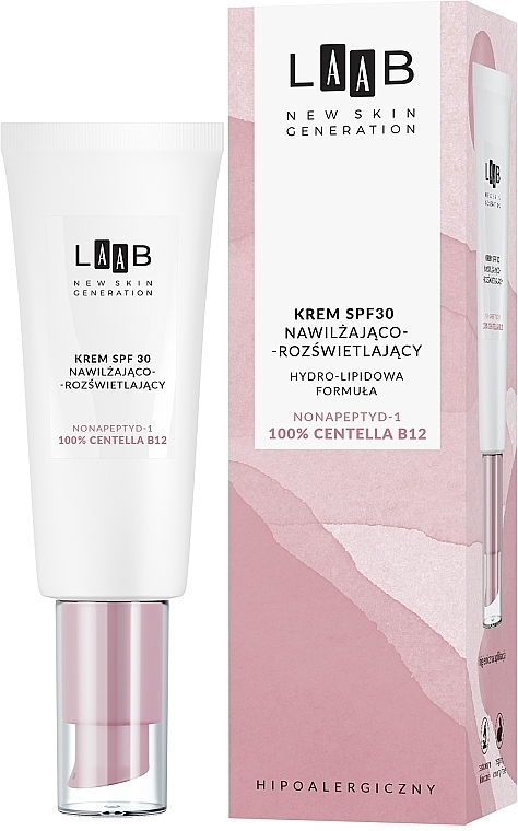 Feuchtigkeitsspendende und aufhellende Gesichtscreme SPF 30 - AA Cosmetics LAAB New Skin Generation — Bild N1