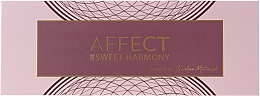Lidschattenpalette - Affect Cosmetics Sweet Harmony — Foto N2