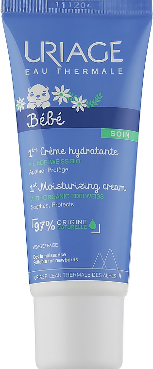 Feuchtigkeitscreme mit Bio-Edelweiß - Uriage Baby 1st Moisturizing Cream — Bild N1