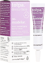 Düfte, Parfümerie und Kosmetik Modellierende Augencreme gegen Falten und dunkle Ringe 50+ - Tolpa Dermo Face Modelar 50+ Eye Cream
