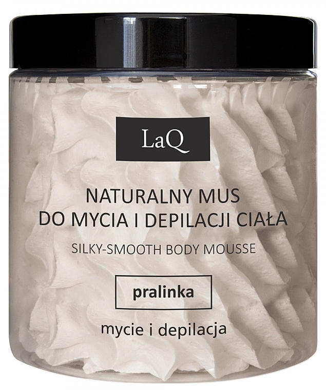 Enthaarungsmousse Praline - LaQ Silky-Smooth Body Mousse  — Bild N1