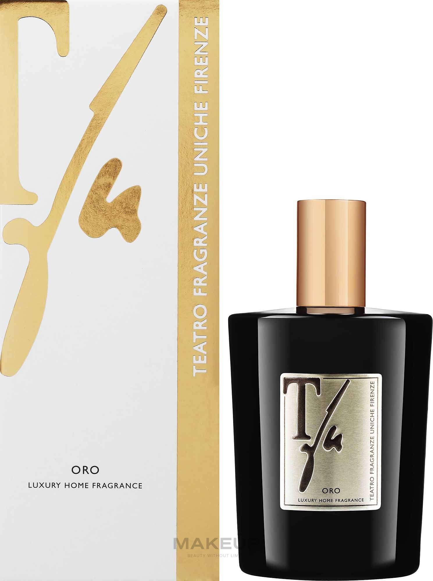 Aromatisches Spray für zu Hause - Teatro Fragranze Uniche Luxury Collection Oro Spray — Bild 100 ml