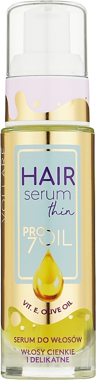 Stärkendes Haarserum mit Vitamin E, A & D - Vollare Pro Oli Volume Hair Serum