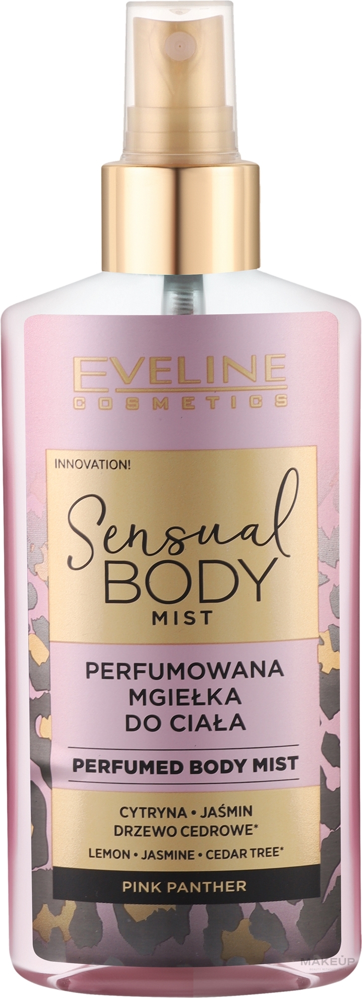 Parfümiertes Körperspray - Eveline Cosmetics Sensual Body Mist Pink Panther — Bild 150 ml