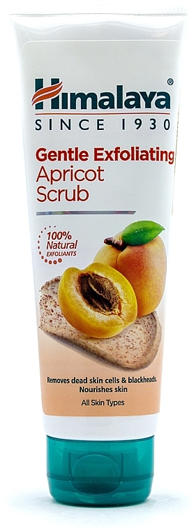 Sanftes Gesichtspeeling mit Aprikosen und Vitamin E - Himalaya Herbals Gentle Exfoliating Apricot Scrub — Bild N1